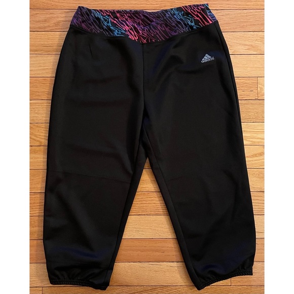 Loose Fit Capri Joggers Pants Medium Xl 